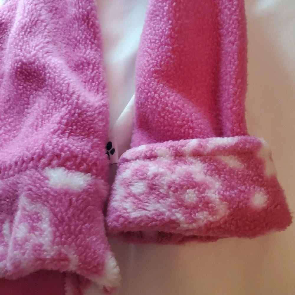Vintage 90s Blues‎ Clues Embroidered Fleece Jacket Kids 2t Purple Pink Girls